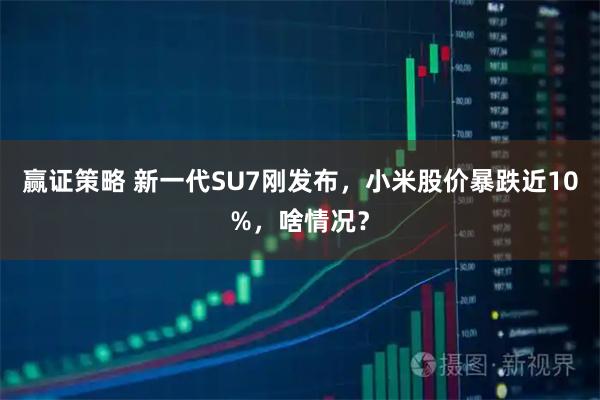 赢证策略 新一代SU7刚发布，小米股价暴跌近10%，啥情况？